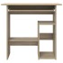Escritorio madera contrachapada color roble Sonoma 80x45x74