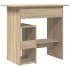 Escritorio madera contrachapada color roble Sonoma 80x45x74