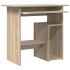 Escritorio madera contrachapada color roble Sonoma 80x45x74