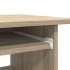 Escritorio madera contrachapada color roble Sonoma 80x45x74