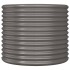 Jardinera de acero con recubrimiento en polvo gris 80x80x68
