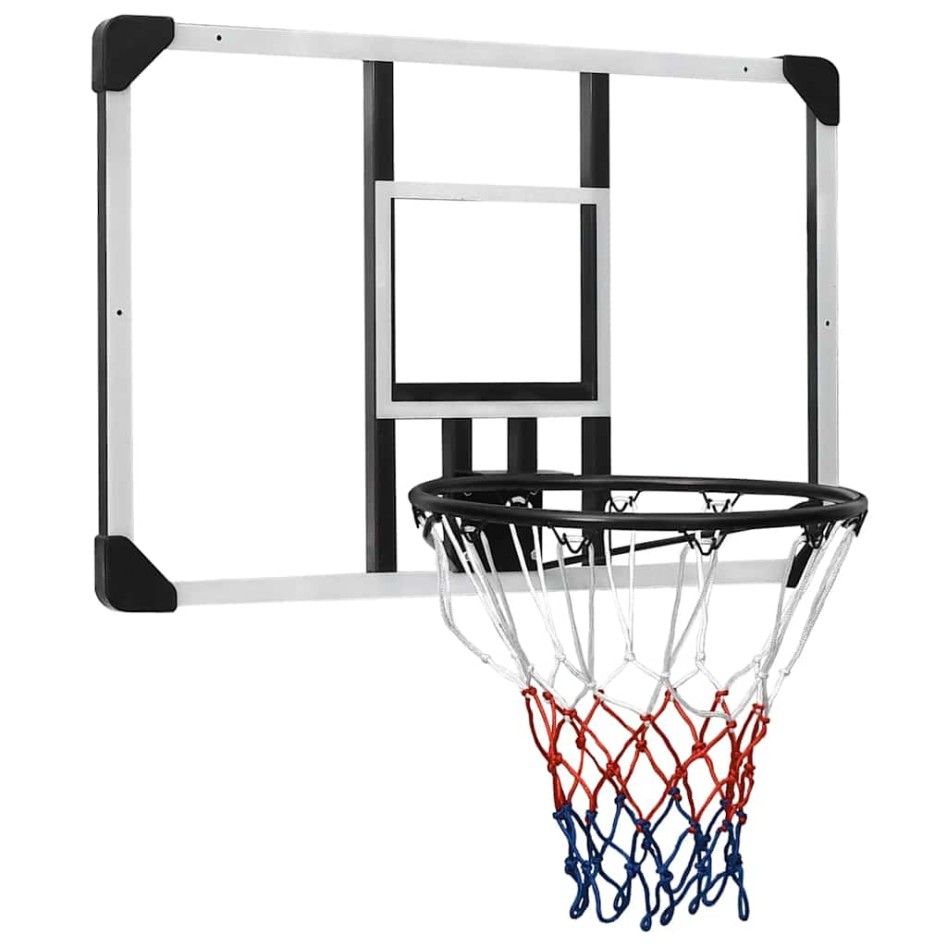 Tablero de baloncesto policarbonato transparente 90x60x2,5
