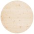 Superficie de mesa madera maciza de pino Ø90x2,5