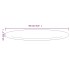 Superficie de mesa madera maciza de pino Ø90x2,5