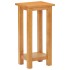 Mesa auxiliar de madera maciza de roble 27x24x55