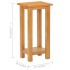 Mesa auxiliar de madera maciza de roble 27x24x55