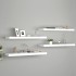 Estantes flotantes de pared 4 uds MDF blanco 80x23,5x3,8