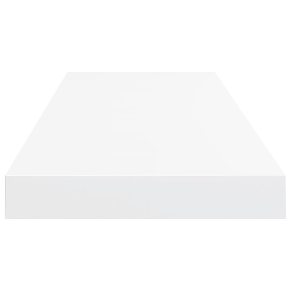 Estantes flotantes de pared 4 uds MDF blanco 80x23,5x3,8