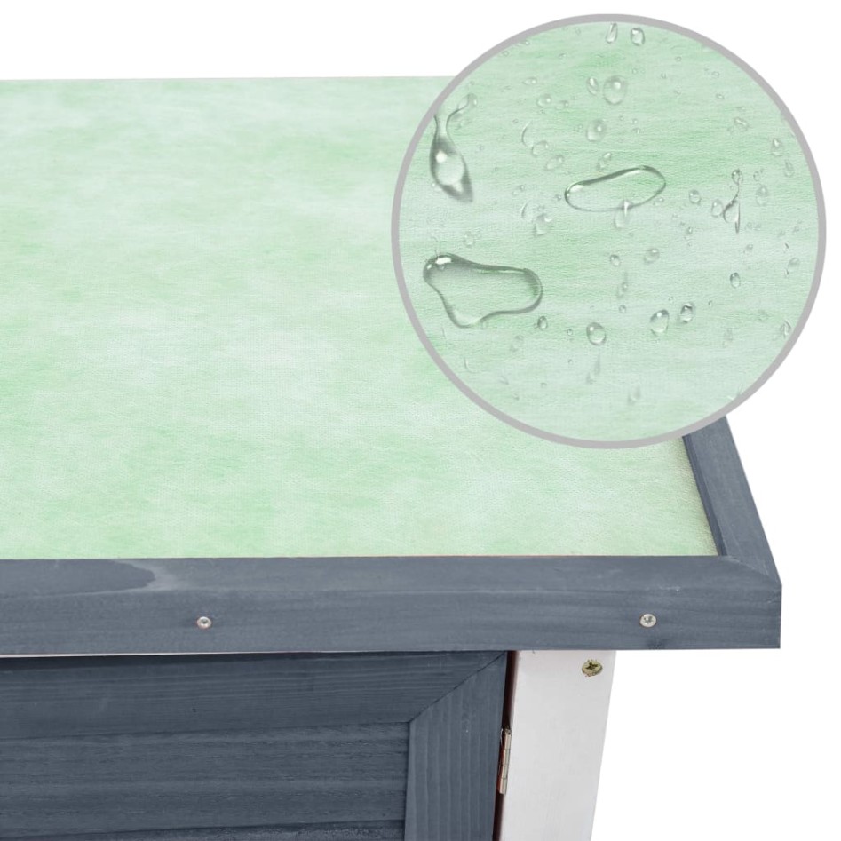 Jaula conejera con 1 puerta madera