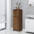Armario de baño madera contrachapada roble marrón 30x30x95