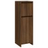 Armario de baño madera contrachapada roble marrón 30x30x95