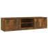 Mueble para TV madera contrachapada roble ahumado