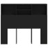Mueble cabecero negro 120x19x103,5