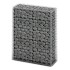 Cesta para muro de gaviones de alambre galvanizado 100x80x30