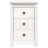 Mesita de noche madera maciza de pino blanco 40x35x61,5