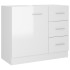 Armario para lavabo madera contrachapada blanco 63x30x54