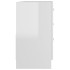 Armario para lavabo madera contrachapada blanco 63x30x54