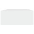 Estantes de pared con cajón 2 uds MDF blanco 40x23,5x10