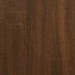 Mueble de TV con patas de metal marrón roble 103,5x35x50