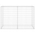 Muro de gaviones con cubiertas acero galvanizado 150x60x100
