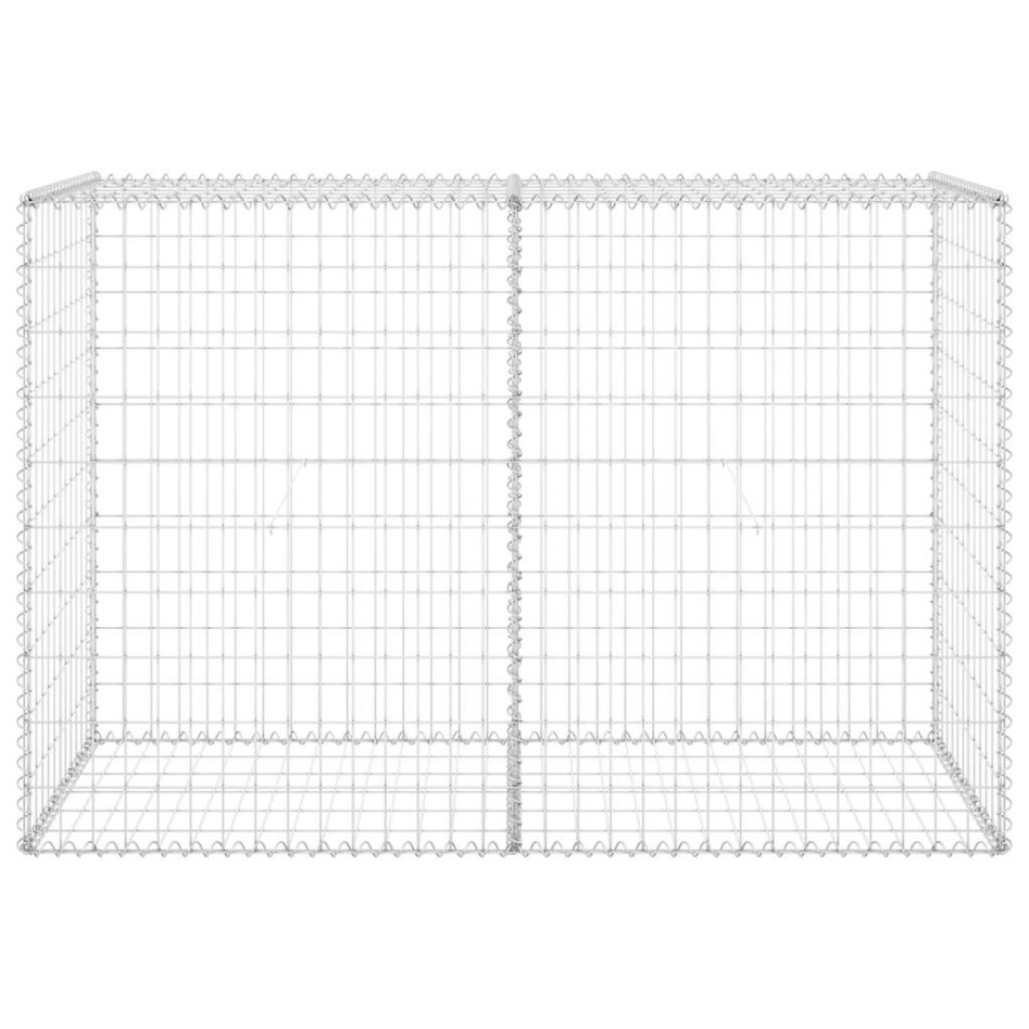 Muro de gaviones con cubiertas acero galvanizado 150x60x100