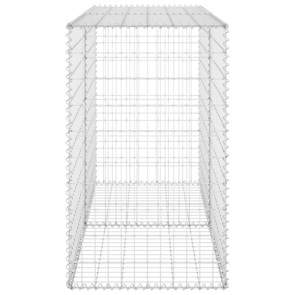 Muro de gaviones con cubiertas acero galvanizado 150x60x100