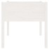Jardineras 2 uds madera maciza de pino blanco 70x70x70