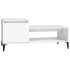Mesa de centro madera contrachapada blanco 100x50x45