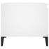 Mesa de centro madera contrachapada blanco 100x50x45