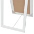 Espejo de pie estilo barroco blanco 160x40