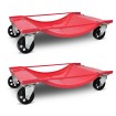 Carritos de transporte de coches 2 unidades