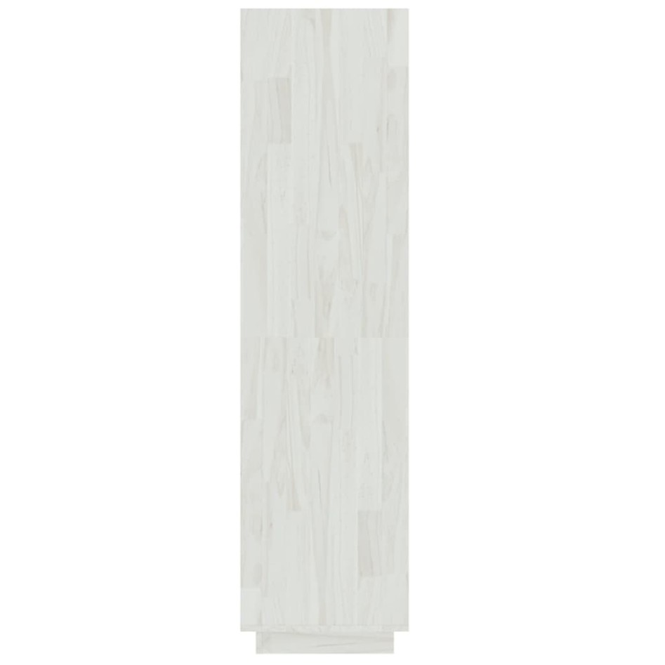 Estantería/divisor de espacios madera pino blanco 40x35x135