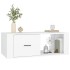 Mesa de centro madera contrachapada blanco 100x50,5x35