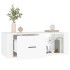 Mesa de centro madera contrachapada blanco 100x50,5x35