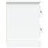 Mueble para TV madera contrachapada blanco 102x35,5x47,5