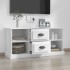 Mueble para TV madera contrachapada blanco 99,5x35,5x48