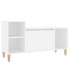 Mueble para TV madera contrachapada blanco 100x35x55