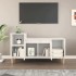 Mueble para TV madera contrachapada blanco 100x35x55