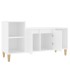 Mueble para TV madera contrachapada blanco 100x35x55