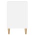 Mueble para TV madera contrachapada blanco 100x35x55