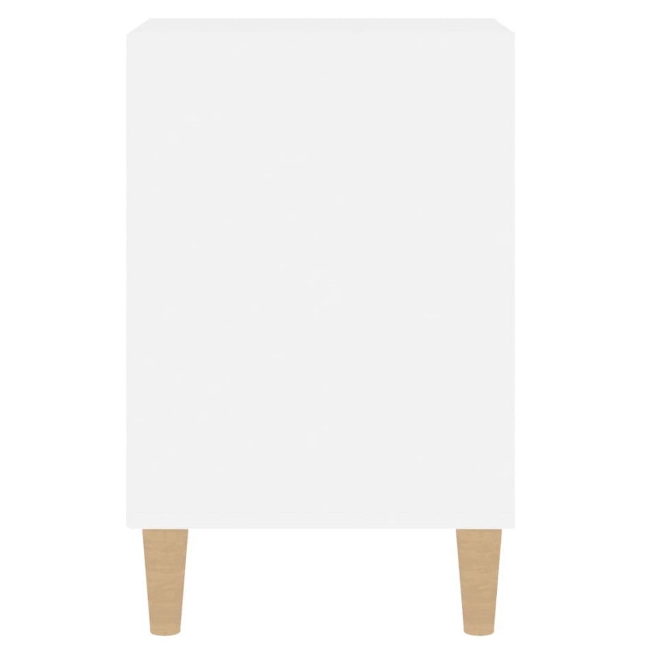 Mueble para TV madera contrachapada blanco 100x35x55