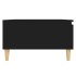 Mesa de centro madera contrachapada negro 90x60x35