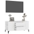 Mueble para TV madera contrachapada blanco 102x44,5x50