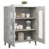 Aparador de madera de ingeniería gris hormigón 69,5x34x90