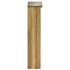 Caseta herramientas jardín madera pino impregnada 36x36x163