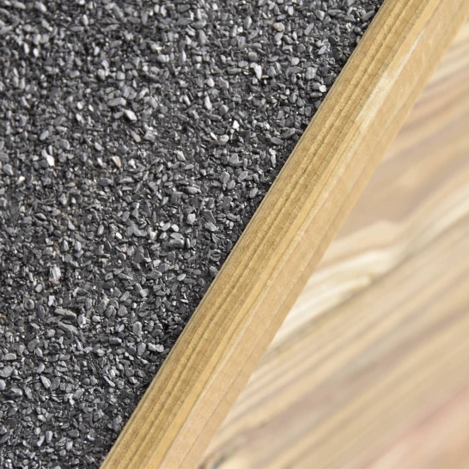 Caseta herramientas jardín madera pino impregnada 36x36x163