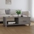 Mesa de centro HAMAR madera maciza pino gris claro 100x55x35