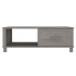 Mesa de centro HAMAR madera maciza pino gris claro 100x55x35