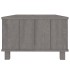 Mesa de centro HAMAR madera maciza pino gris claro 100x55x35