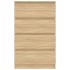 Aparador madera contrachapada color roble Sonoma 60x35x98,5